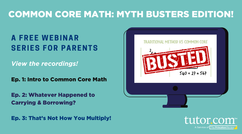 Common Core Math: Mythbusters Edition! - cover