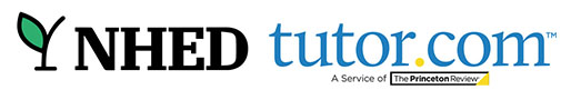 NHED and Tutor.com, a service of The Princeton Review